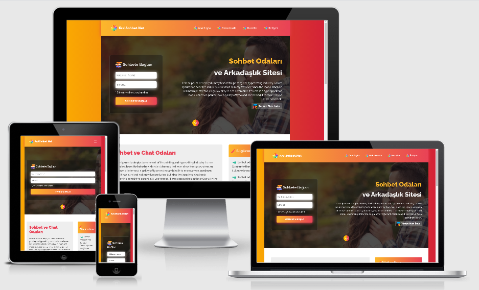 Kral Sohbet Teması WordPress